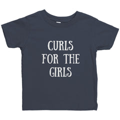 CURLS FOR THE GIRLS - 6M - 24M Tees