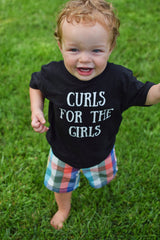 CURLS FOR THE GIRLS - 6M - 24M Tees